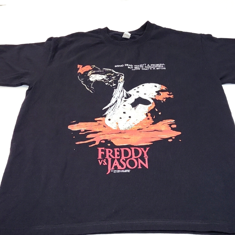 Vintage Freddy Vs. Jason 2003 New Line Cinema Size Medium